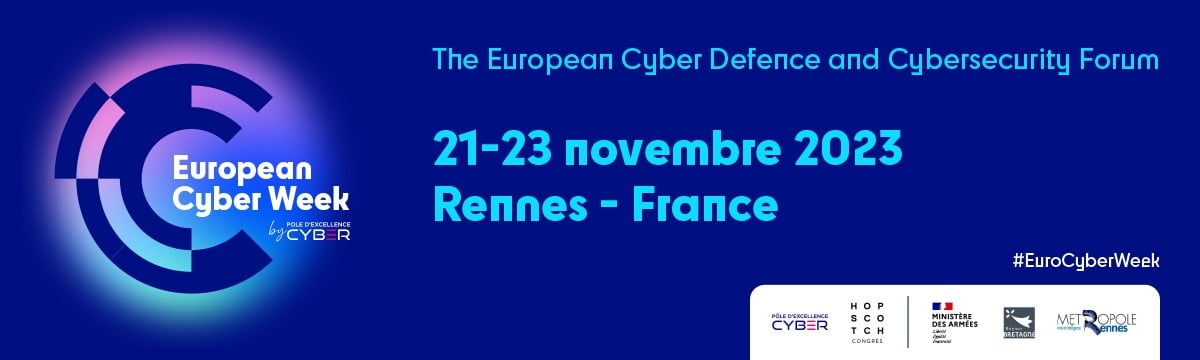 Germain Maureau At European Cyber Week 2023 - Germain Maureau